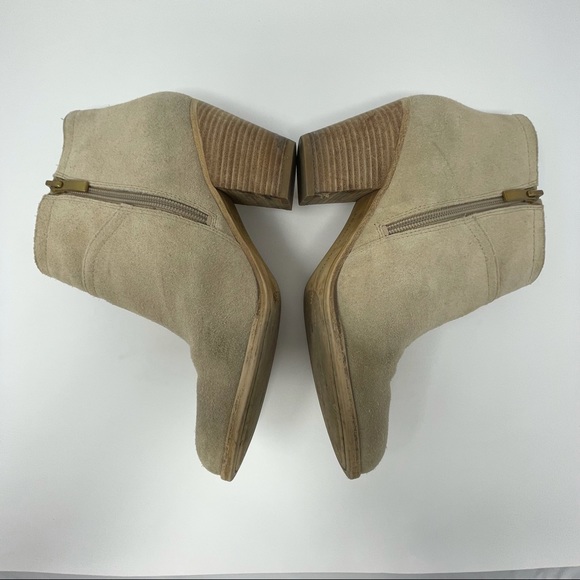 Franco Sarto Ankle Suede Boot  Suede Leather Tan size 9 - Picture 12 of 15